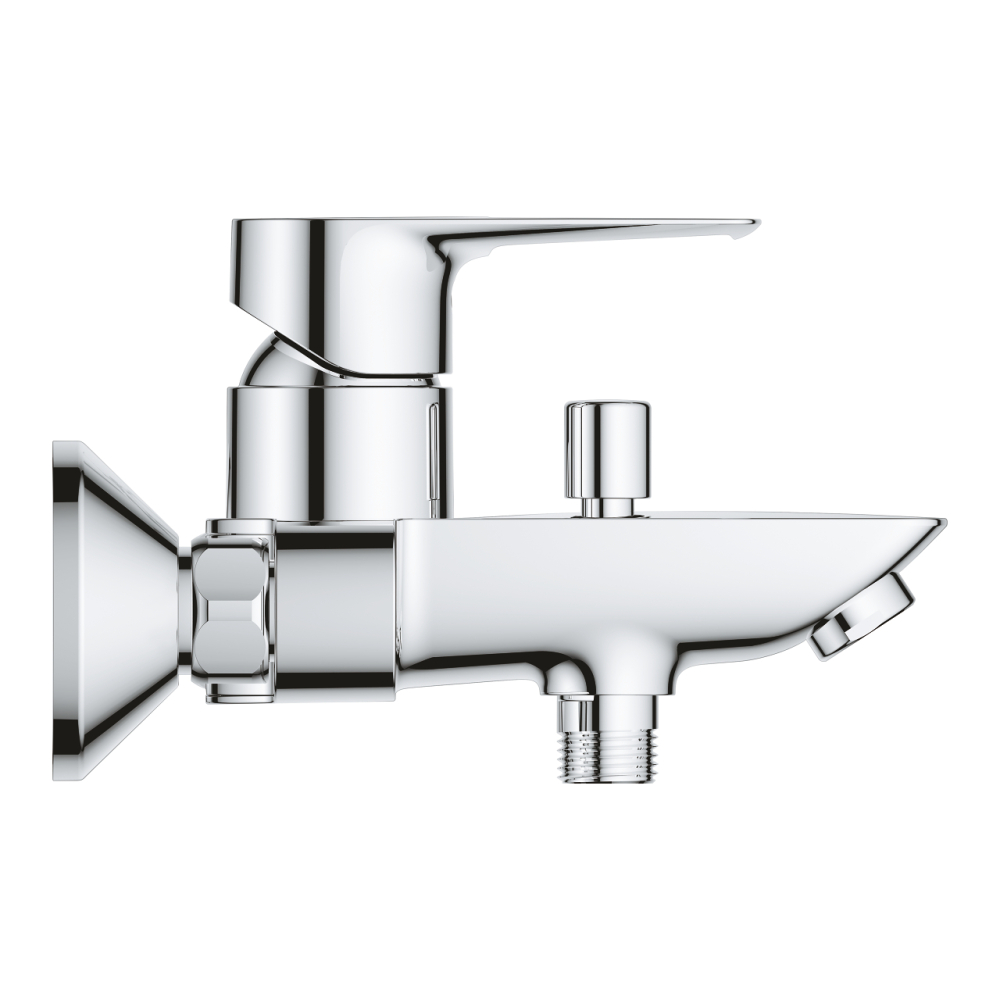 Baterie cada Grohe BauLoop aparenta, monocomanda, diverter, cartus ceramic, crom [2]