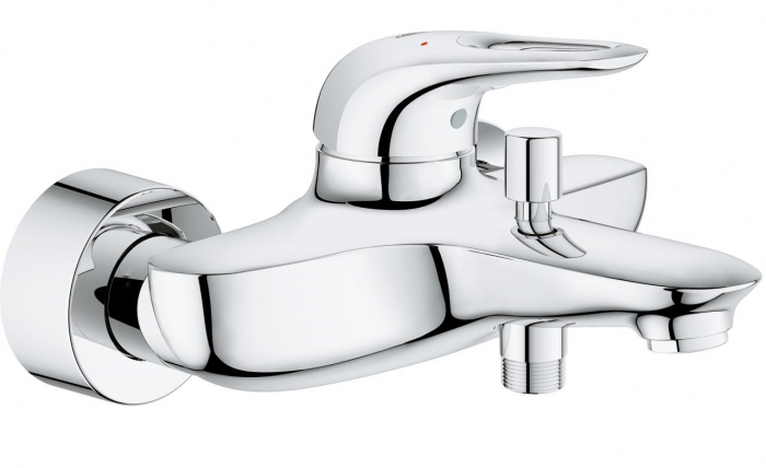 Baterie cada cromata fara furtun si para Grohe Eurostyle [1]