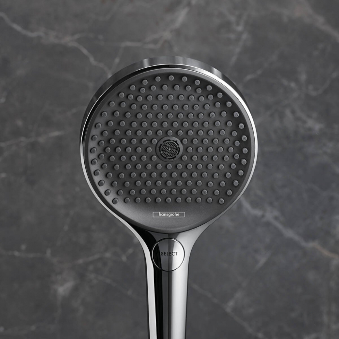 Para de dus Hansgrohe Rainfinity 130 3 tipuri de jet negru mat [3]