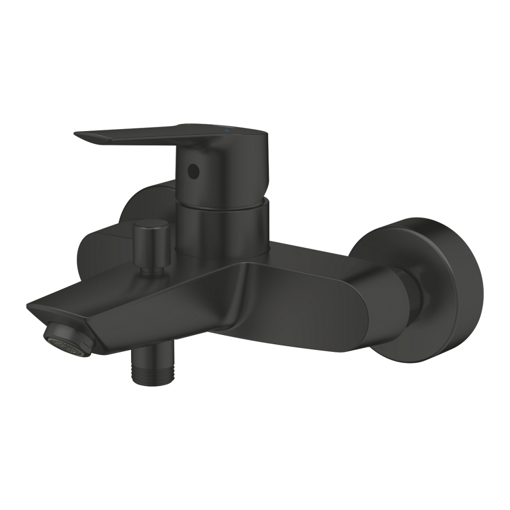 Baterie cada Grohe Start monocomanda, cartus ceramic, diverter, limitator temperatura, protectie anti-reflux, negru [3]
