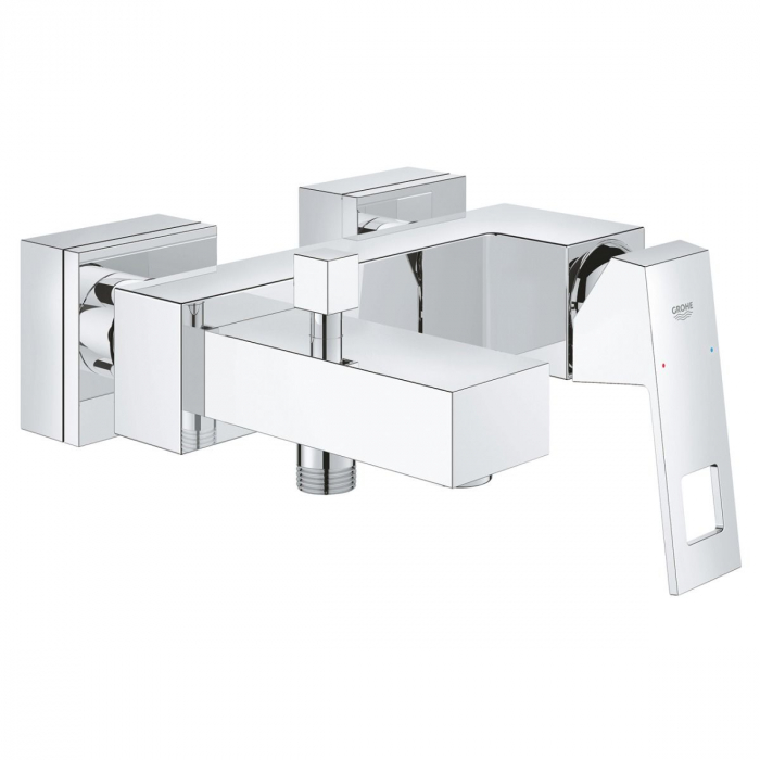 Baterie de cada/dus montare pe perete cromata Grohe Eurocube [1]