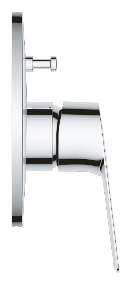 Baterie dus Grohe BauLoop 250 mm, 1 pulverizare, anti-calcar, crom [2]