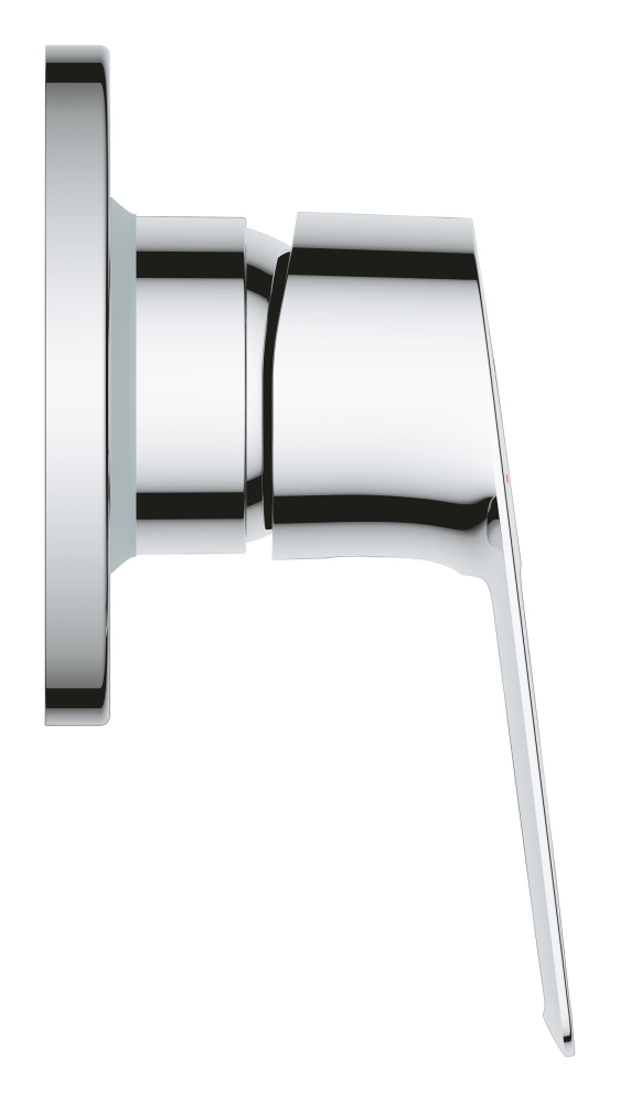 Baterie dus Grohe BauLoop monocomanda, levier metalic, cartus ceramic, incastrata, corp instalare inclus, pt dus igienic, crom [2]