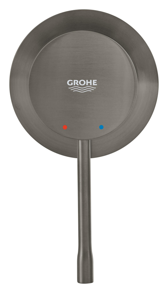 Baterie dus Grohe Essence monocomanda, cartus ceramic, incastrata, levier metalic, corp instalare inclus, pentru dus igienic, antracit mat [2]