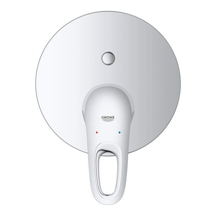 Baterie cada cu divertor cu 2 cai monocomanda cromata Grohe Eurostyle [2]