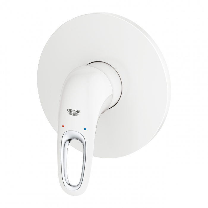 Baterie dus monocomanda alba Grohe Eurostyle [3]