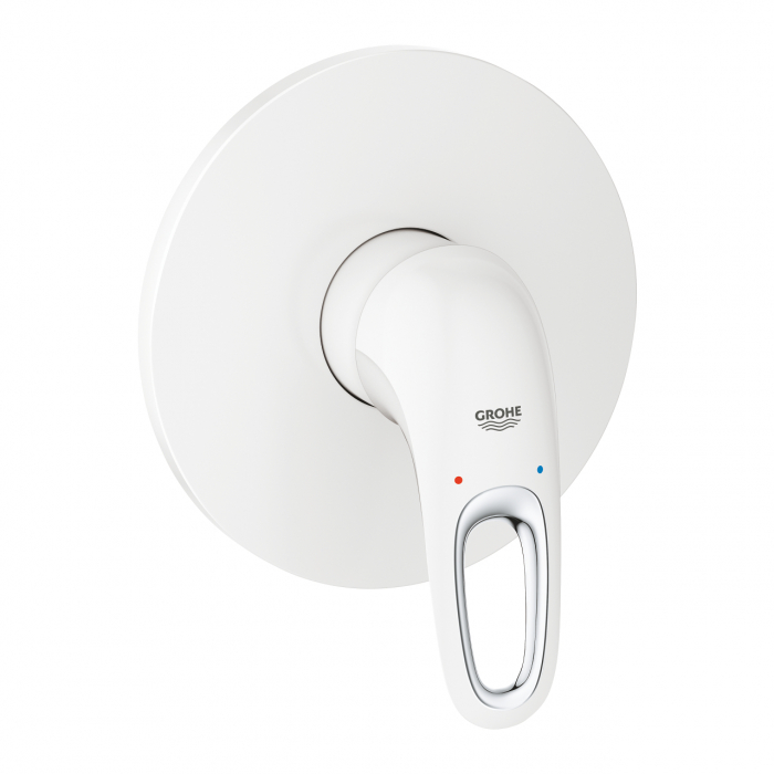 Baterie dus monocomanda alba Grohe Eurostyle [1]