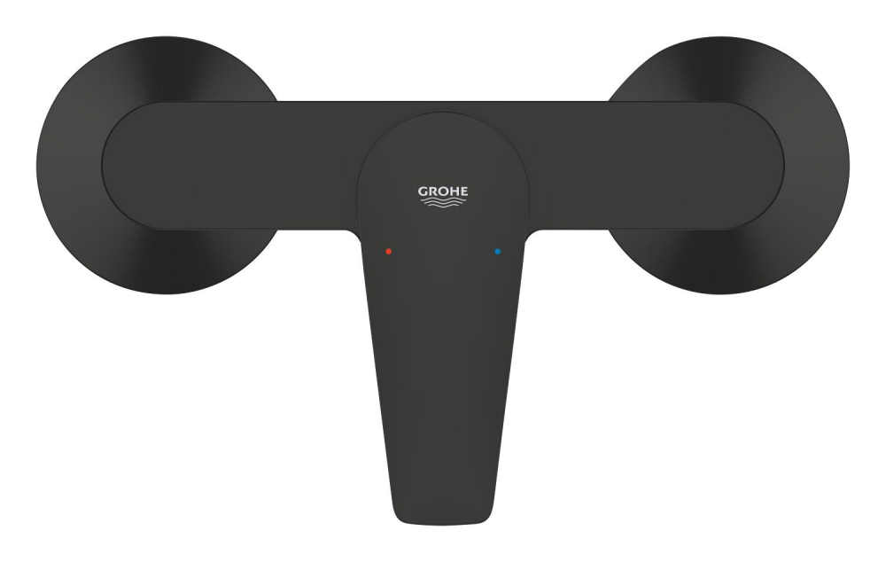 Baterie dus Grohe StartEdge monocomanda, levier metalic, cartus ceramic, negru mat [4]