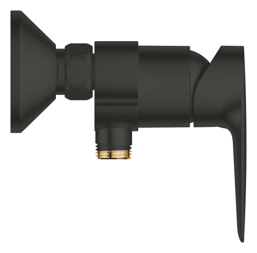 Baterie dus Grohe StartEdge monocomanda, levier metalic, cartus ceramic, negru mat [3]