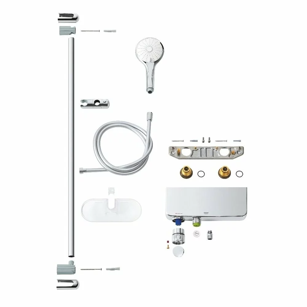 Baterie dus termostatica cu set dus Euphoria Grohe Grohtherm SmartControl [7]