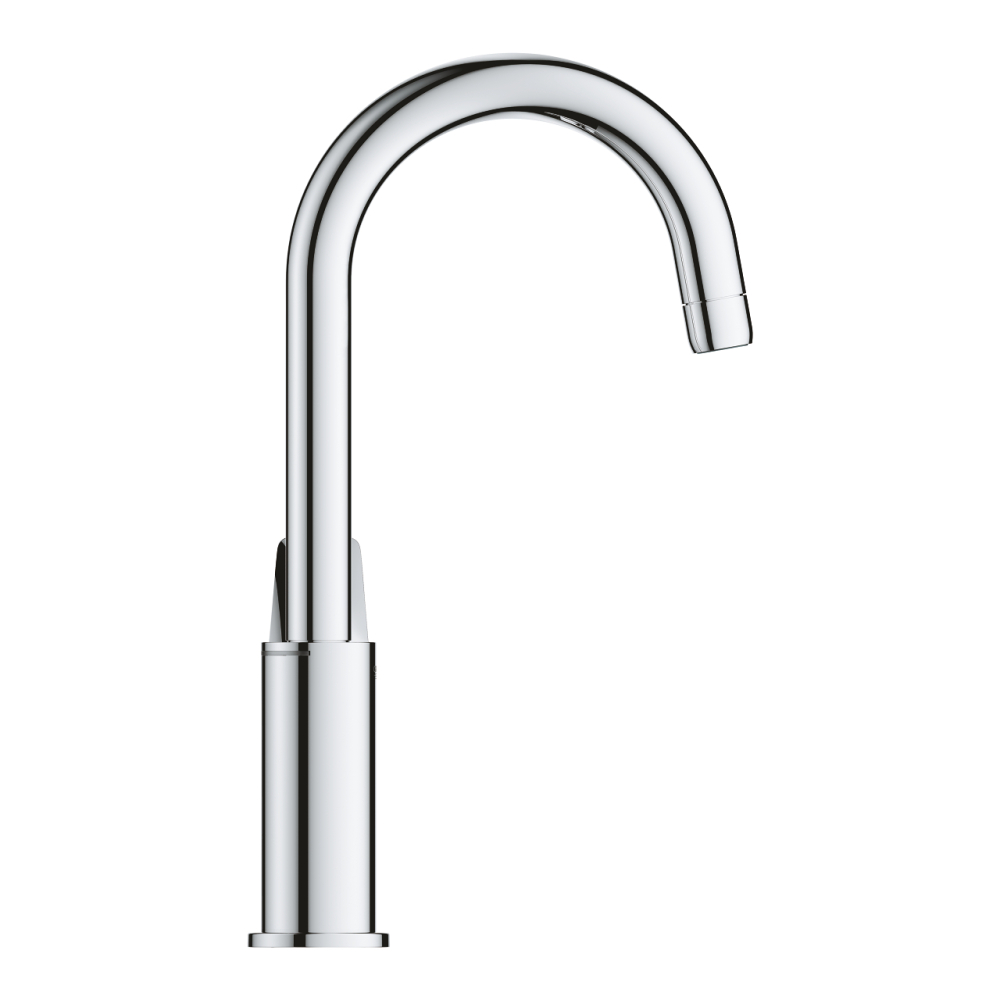 Baterie lavoar Grohe BauLoop L monocomanda, cartus ceramic, pivotanta, evacuare cu apasare, crom [3]