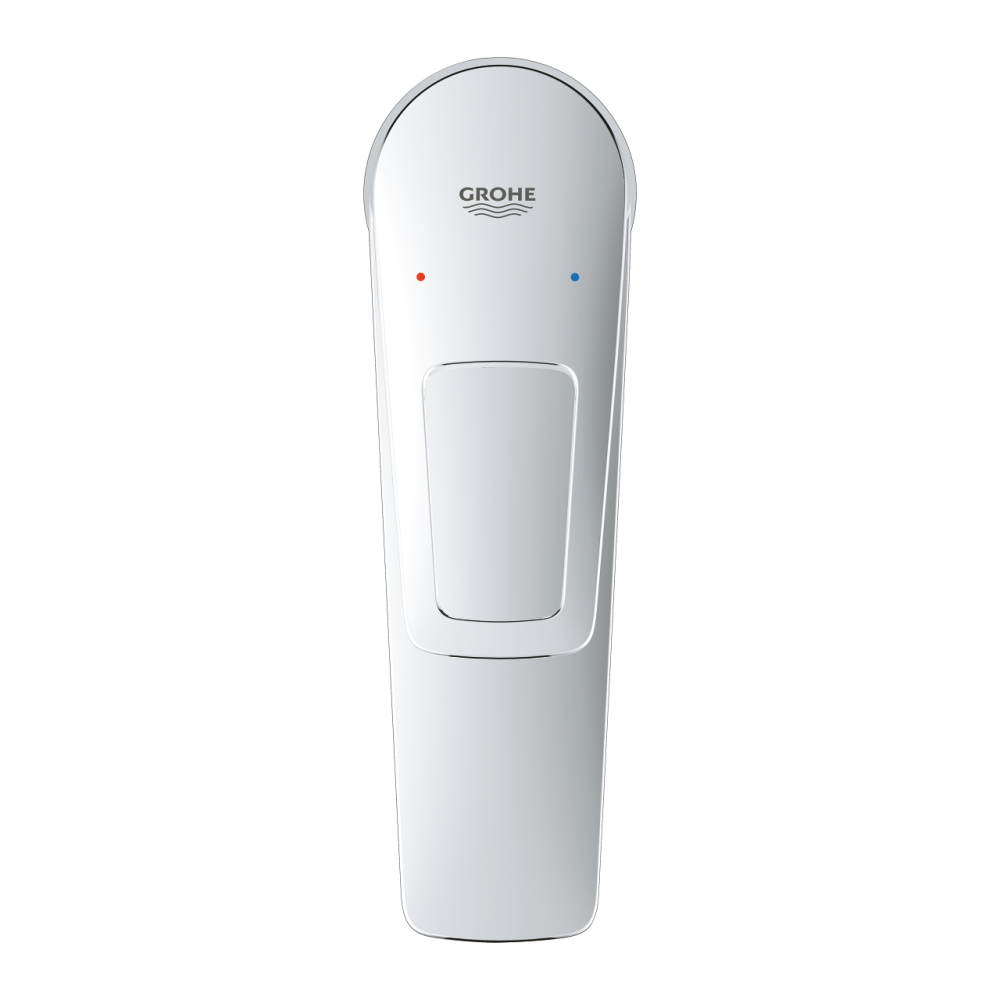 Baterie lavoar Grohe BauLoop M monocomanda, cartus ceramic, evacuare cu apasare, crom [2]