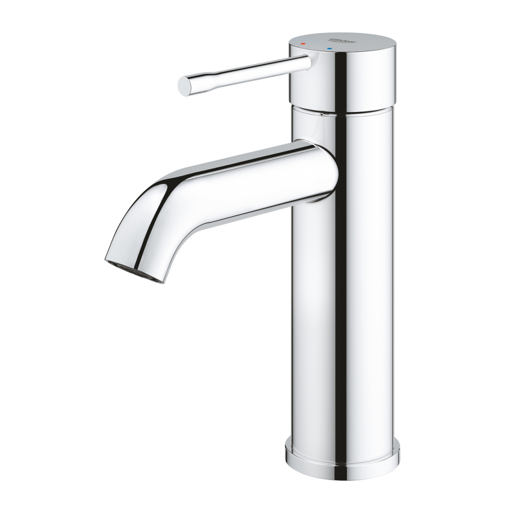 Baterie lavoar Grohe Essence New S monocomanda, cartus ceramic, fara evacuare, crom [2]
