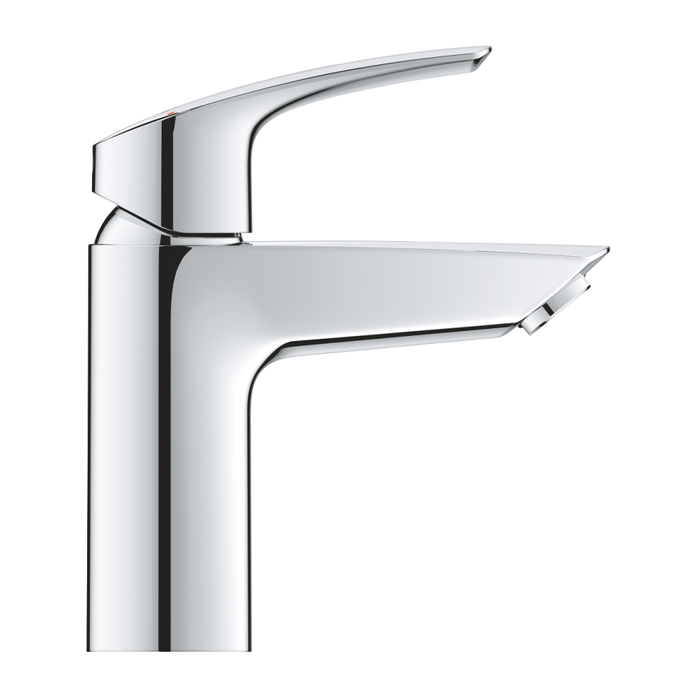 Baterie lavoar Grohe Eurosmart S monocomanda, levier metalic, cartus ceramic, set evacuare cu apasare, crom [2]