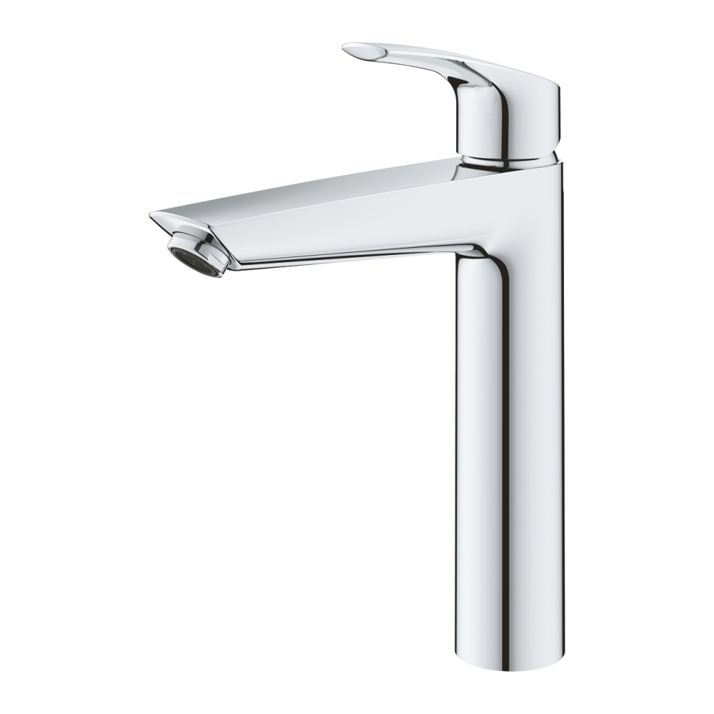 Baterie lavoar Grohe Eurosmart XL monocomanda, cartus ceramic, limitator temperatura, crom [3]
