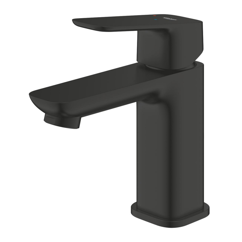 Baterie lavoar Grohe Cubeo SilkMove S monocomanda, fara set de evacuare, cartus ceramic, negru mat [3]