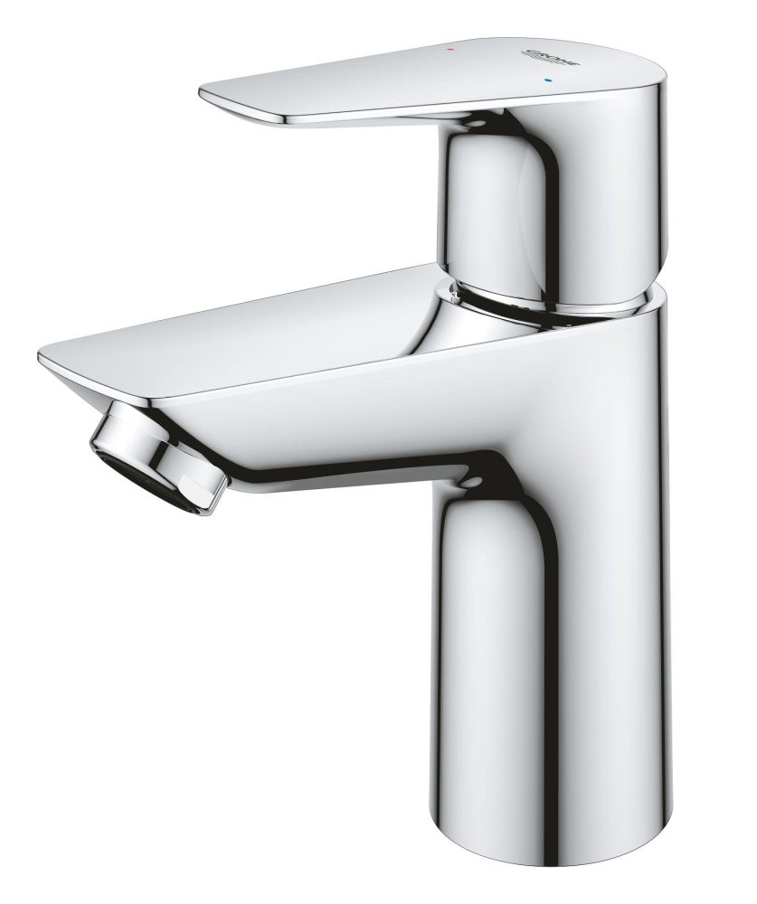 Baterie lavoar Grohe StartEdge S monocomanda, montare pe blat, cartus ceramic, evacuare cu apasare, crom [5]