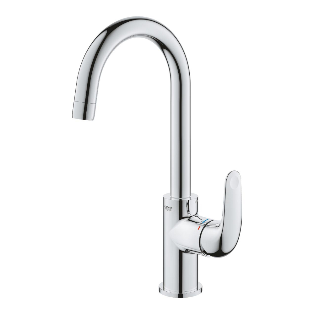 Baterie lavoar Grohe Swift L monocomanda, cartus ceramic, pivotanta, evacuare cu tija, crom [4]