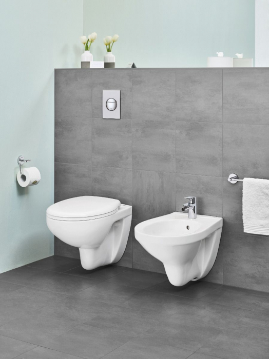 Baterie bideu furtune flexibile cromata Grohe Bau Edge [3]