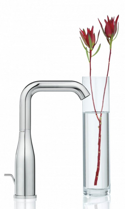 Baterie lavoar monocomanda marimea L furtunuri flexbile Grohe Essence New [3]