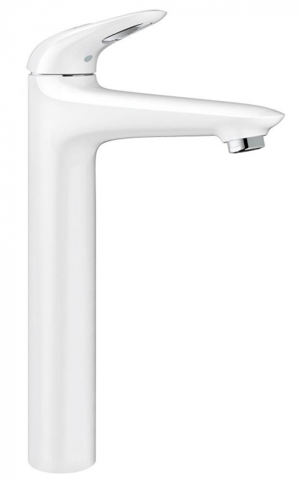 Baterie lavoar marimea XL furtunuri flexibile alba Grohe Eurostyle [2]