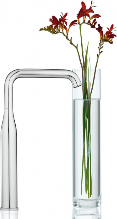 Baterie lavoar montaj pe blat marimea XL furtunuri flexibile Grohe Essence New [4]