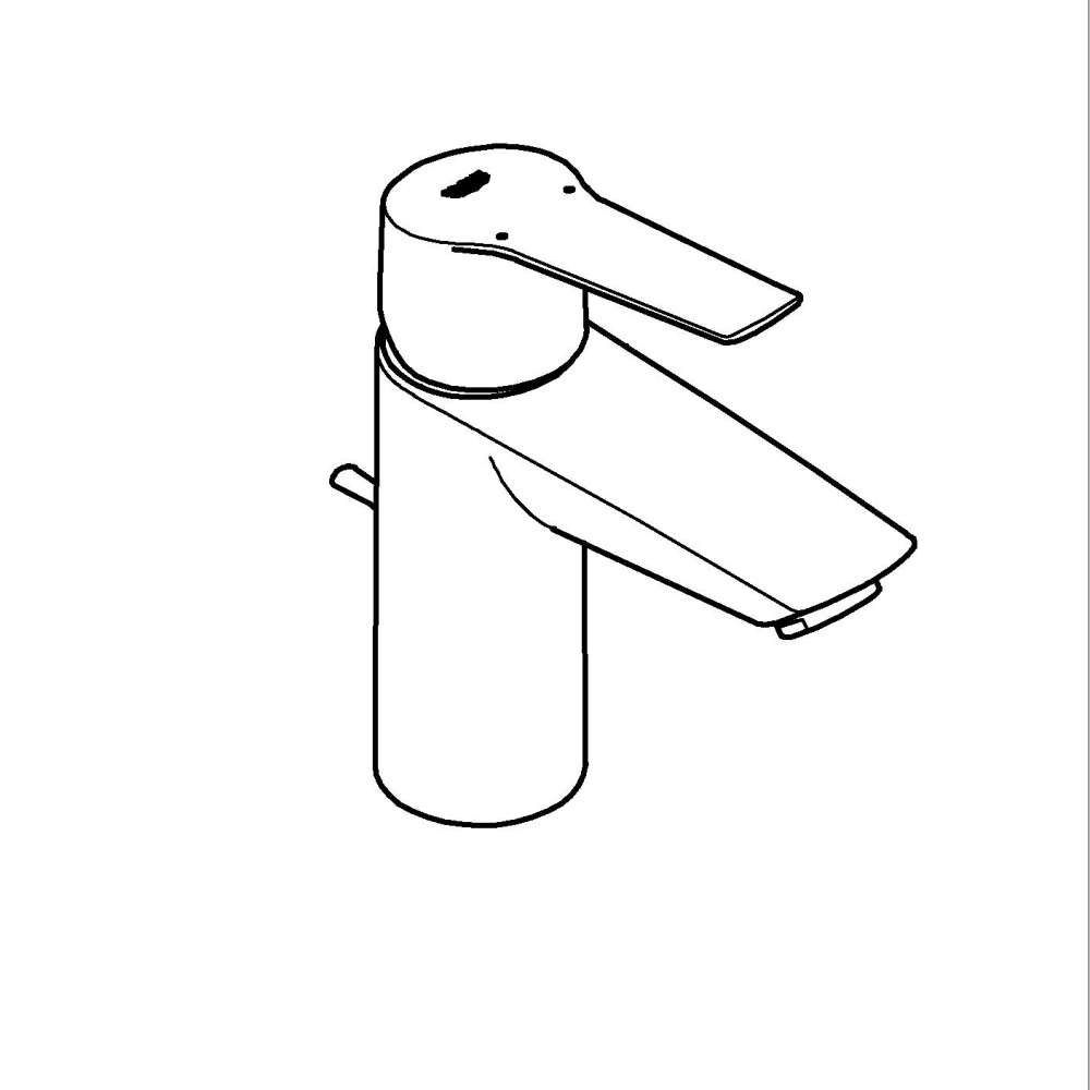 Baterie lavoar Grohe Start S 1/2" crom [6]