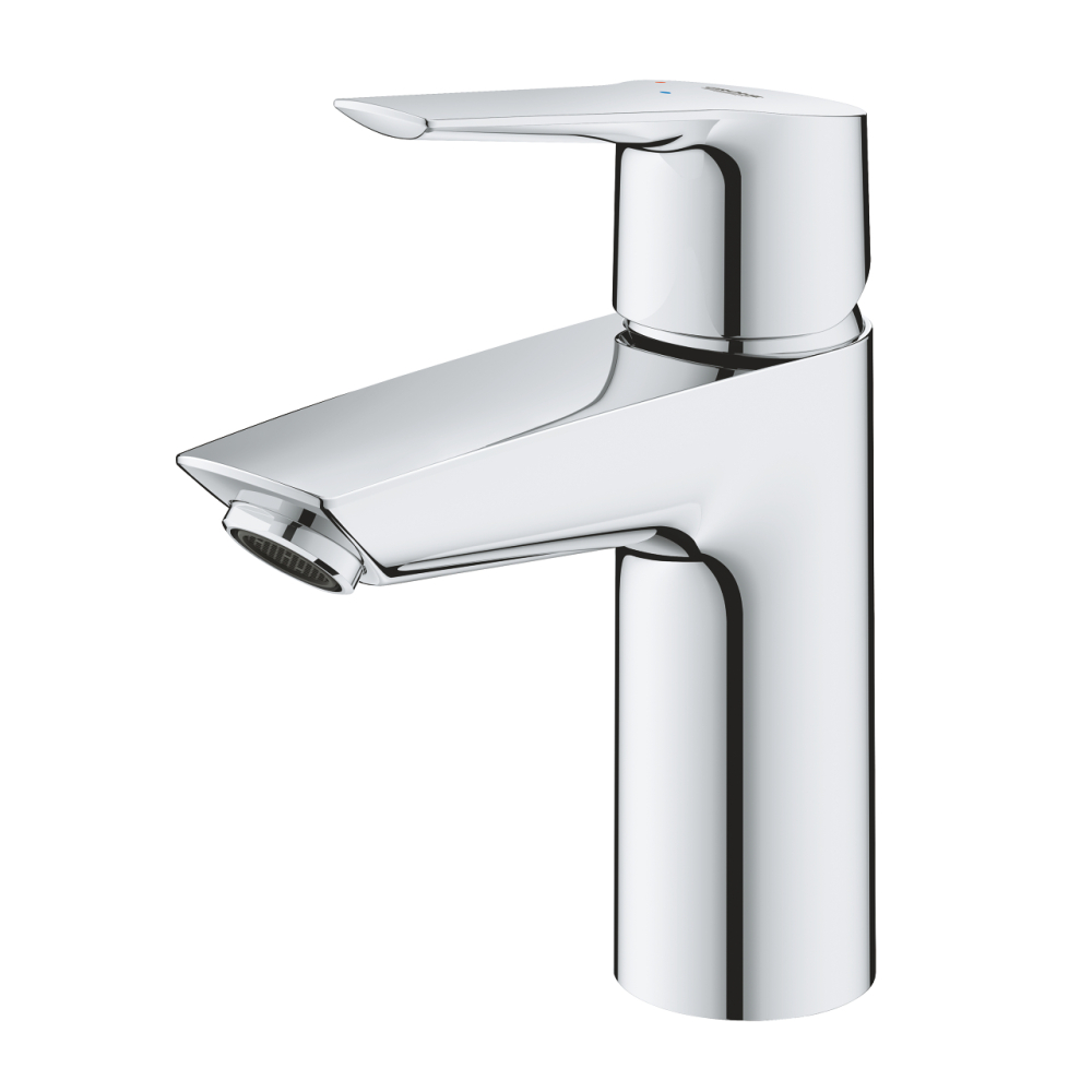 Baterie lavoar Grohe Start S monocomanda, cartus ceramic, set evacuare cu apasare, crom [3]
