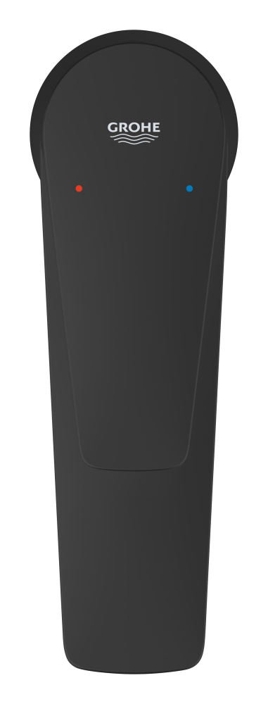 Baterie lavoar Grohe StartEdge XL monocomanda, cartus ceramic, evacuare cu apasare, negru mat [2]