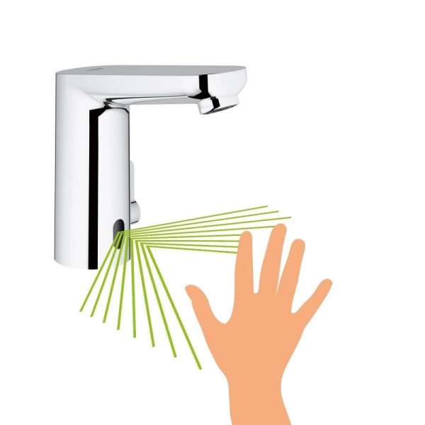 Baterie pentru lavoar cu senzor Grohe Eurosmart Cosmopolitan CE 6V [3]