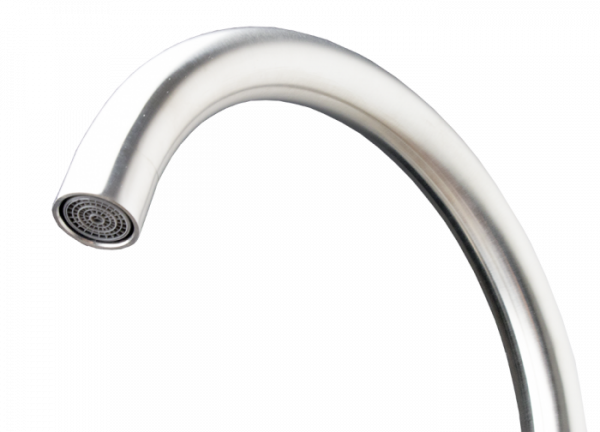 Baterie pentru chiuveta bucatarie, tip lebada, inox, cartus de 35 mm., Ermetiq [3]