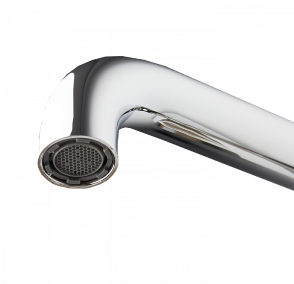 Baterie pentru chiuveta bucatarie, teava inox 90°, cartus 35 mm., Ermetiq [3]