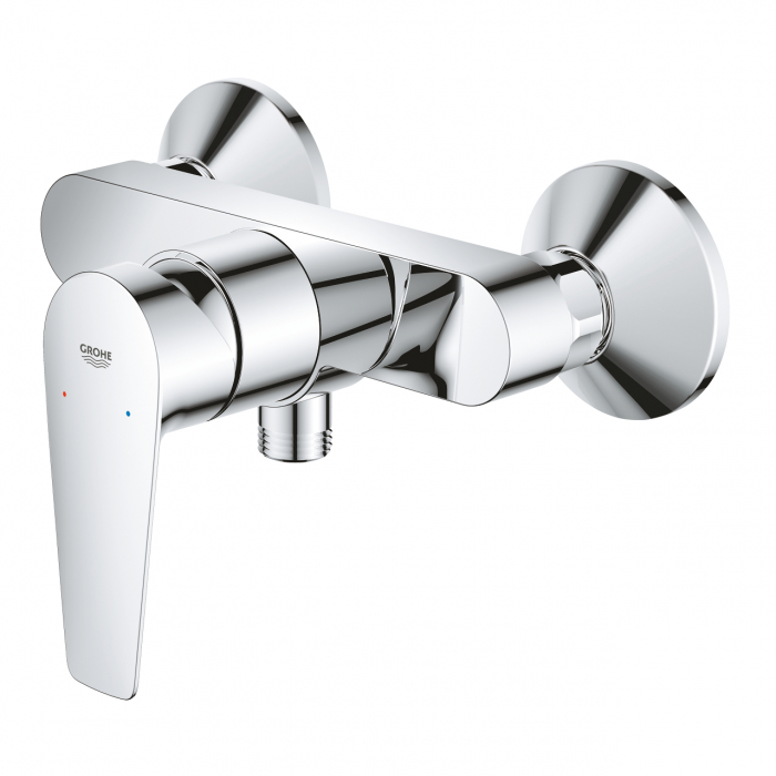 Baterie pentru dus monocomanda 1/2 cromata Grohe Bau Edge [3]