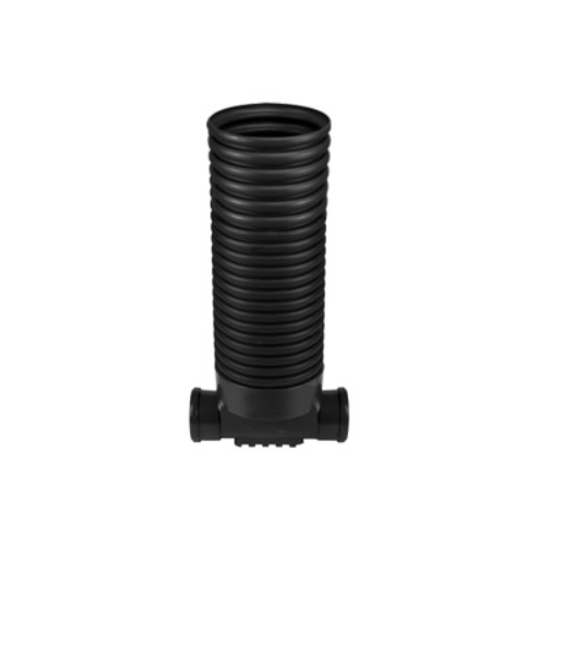 Baza camin din PVC model PIPE BASE, complet echipata D.315 1in/1out D.160 H.1.2 m (baza+tub gofrat) - Vodaland gama Drain [2]