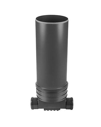 Baza camin din PVC model PIPE BASE, complet echipata D.400 1in/1out D.160 H.1.2 m (baza+teava D400 1M) - Vodaland gama Drain [1]
