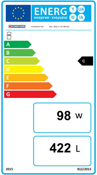 Boiler cu o serpentina fixa, 400 litri, Cordivari Bolly 1 ST WB [3]
