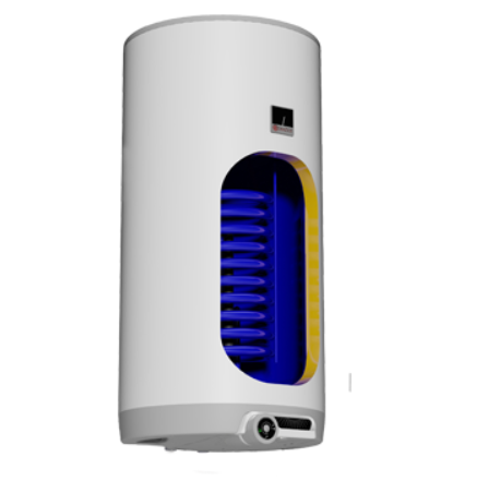 Boiler de perete termoelectric vertical cu o serpentina 1 mp Drazice OKC 100 litri [1]