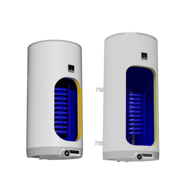 Boiler de perete termoelectric vertical cu o serpentina 1 mp Drazice OKC 100 litri [2]