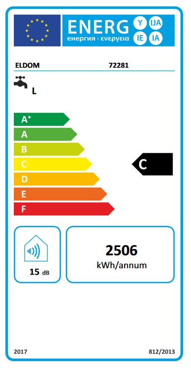 Boiler electric Eldom Favourite 200 litri 3 kW [2]