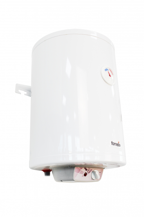 Boiler electric, 50 litri, emailat cu titan, reglaj extern de temperatura, 2000 w, Fornello Titanium Plus Slim [3]