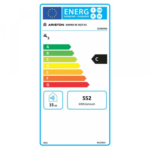 Boiler electric Ariston Andris RS 30 EU, 30 L [3]