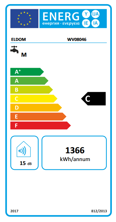 Boiler electric diametru marit Eldom Favourite 80 litri 3 kW [3]