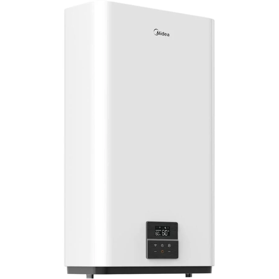 Boiler electric Midea seria Salute Double Tank 100 litri Dry Heater, WiFi, control electronic, supapa siguranta, protectie la supraincalzire [2]