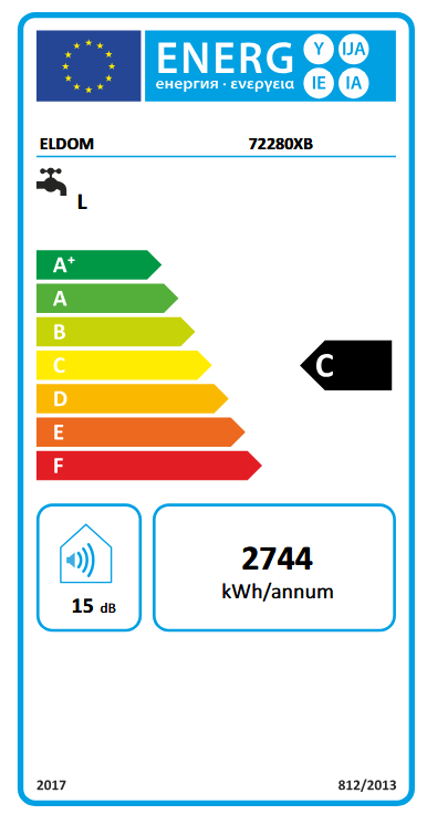 Boiler electric orizontal Eldom Favourite 150 litri 3 kW [3]
