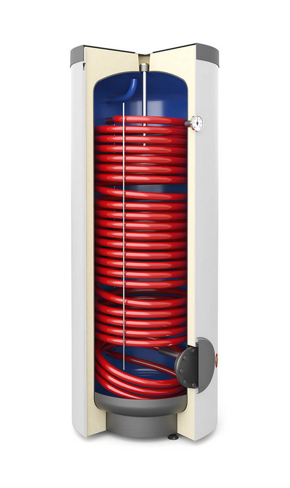 Boiler indirect Galmet Tower Grand 500 litri cu serpentina marita 4,3 mp pentru pompe de caldura [1]