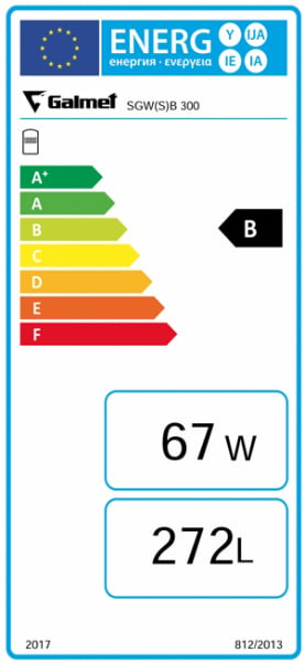 Boiler Solar, 2 Serpentine, 300 Litri, Galmet Tower Biwal SGW(S)B 300 ...