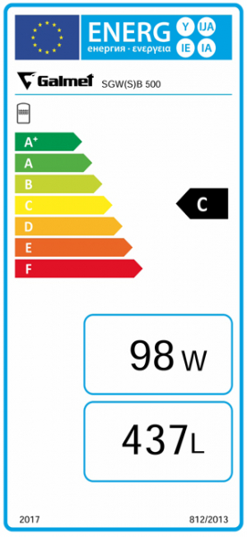 Boiler solar cu doua serpentine 500 litri Galmet Tower Biwal SGW(S)B 500 [4]