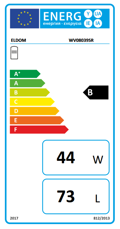Boiler termoelectric Eldom seria Green Line M2 80 litri cu o serpentina pe dreapta si rezistenta electrica 2 kW [4]