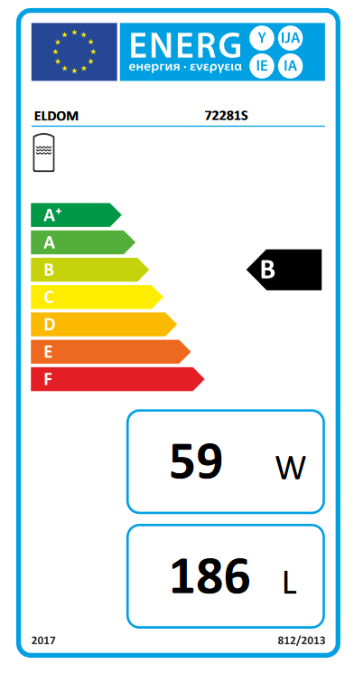Boiler termoelectric Eldom seria Green Line 200 litri cu o serpentina pe stanga si rezistenta electrica 3 kW [3]