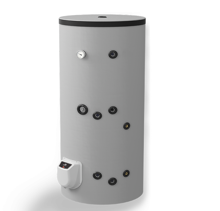 Boiler termoelectric de sol Eldom seria Green Line 300 litri cu o serpentina si rezistenta electrica 3 kW [1]